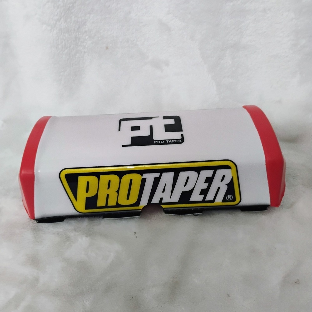 ProTaper 2.0 Square Handlebar Bar Pad White Yellow Red Fits 1-1/8" Fat Bar NEW - Picture 1 of 6